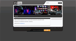 Desktop Screenshot of cslive.cz